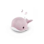 Zazu WALLY Projektor Wieloryb Pink