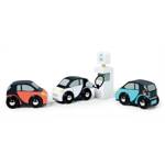 Zestaw samochodów Smart Car, Tender Leaf Toys