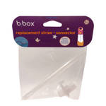 b.box - Zestaw słomki z łącznikiem do butelki tritanowej 450 ml